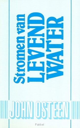 product afbeelding voor: Stromen van levend water