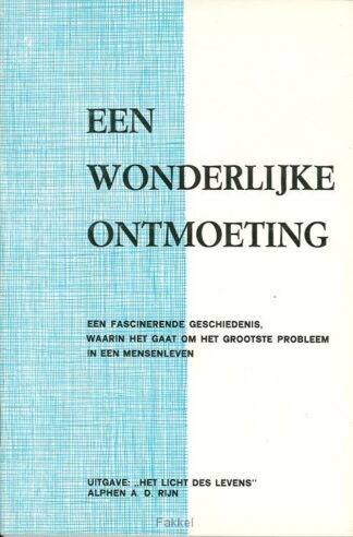 product afbeelding voor: Wonderlijke ontmoeting