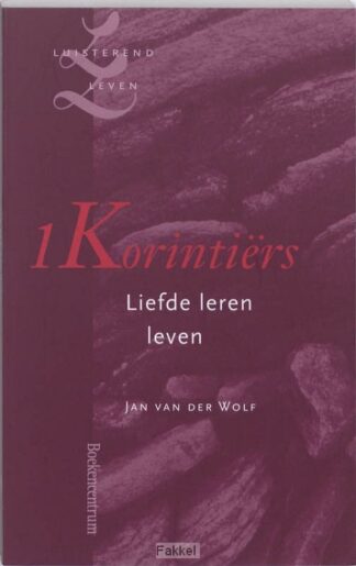 product afbeelding voor: 1 Korintiers