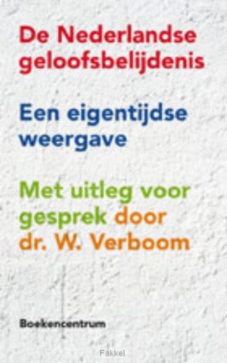 product afbeelding voor: Nederlandse geloofsbelijdenis