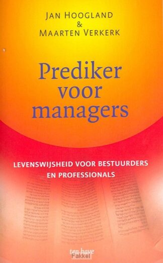 product afbeelding voor: Prediker voor managers