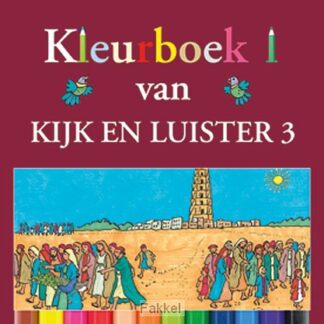 product afbeelding voor: Kijk en luister kleurboeken deel 3