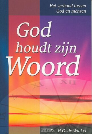 product afbeelding voor: God houdt zijn Woord