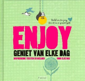 product afbeelding voor: Enjoy geniet van elke dag