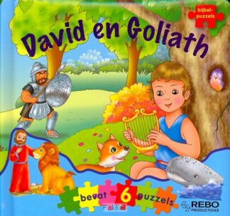 product afbeelding voor: David en goliath bijbelpuzzelboek