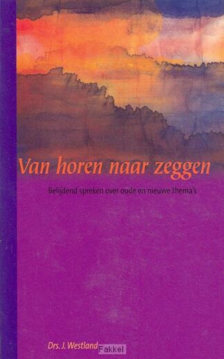 product afbeelding voor: Van horen naar zeggen