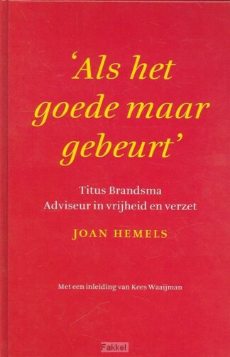 product afbeelding voor: Als het goede maar gebeurt