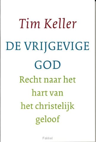 product afbeelding voor: Vrijgevige God