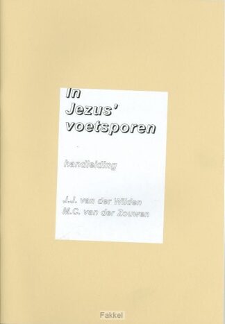 product afbeelding voor: In Jezus voetsporen handl
