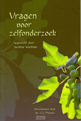 product afbeelding voor: Vragen voor zelfonderzoek