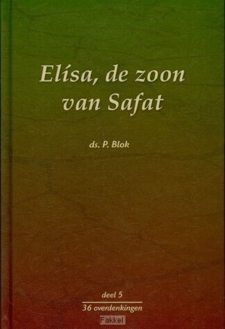 product afbeelding voor: Elisa de zoon van safat 5