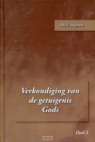 product afbeelding voor: Verkondiging van de getuigenis Gods 2