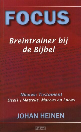 product afbeelding voor: Focus nt 1 breintrainer bij de bijbel PO
