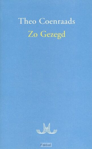 product afbeelding voor: Zo gezegd