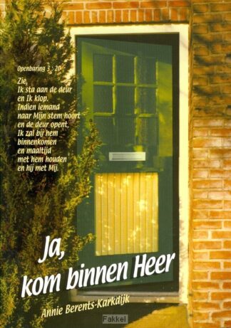 product afbeelding voor: Ja kom binnen Heer