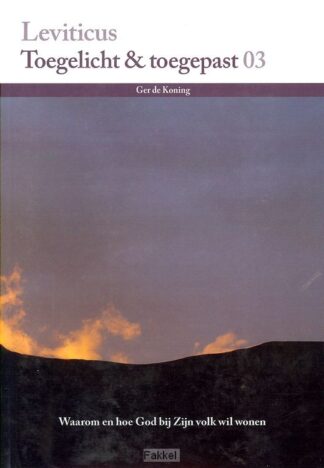 product afbeelding voor: Leviticus toegelicht en toegepast
