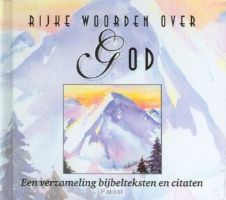 product afbeelding voor: Rijke woorden over God