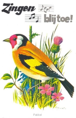 product afbeelding voor: Zingen blij toe