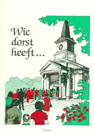 product afbeelding voor: Wie dorst heeft