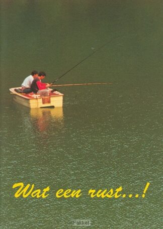 product afbeelding voor: Wat een rust