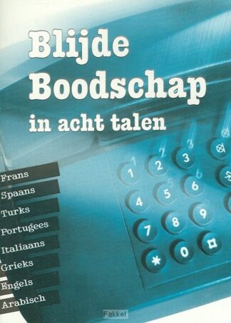product afbeelding voor: Blijde boodschap in acht talen