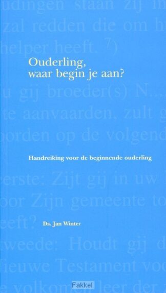 product afbeelding voor: Ouderling waar begin je aan