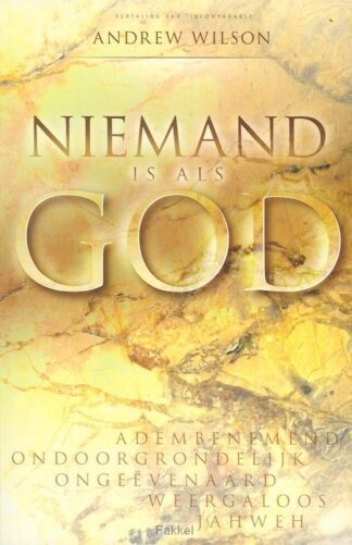 product afbeelding voor: Niemand is als God