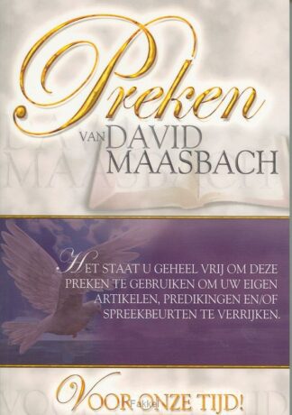 product afbeelding voor: Preken 1 van david maasbach