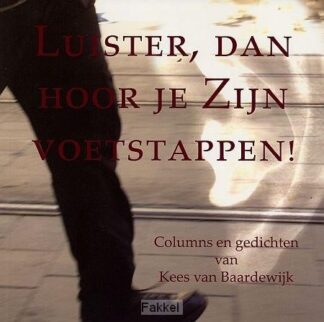 product afbeelding voor: Luister dan hoor je zijn voetstappen