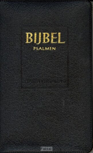 product afbeelding voor: Majorbijbel SV zwart ps 12g nr lr gds i