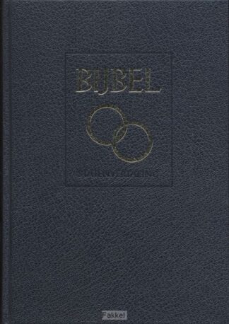 product afbeelding voor: Huwelijksbijbel 108500 SV zwart kunstl