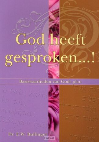 product afbeelding voor: God heeft gesproken