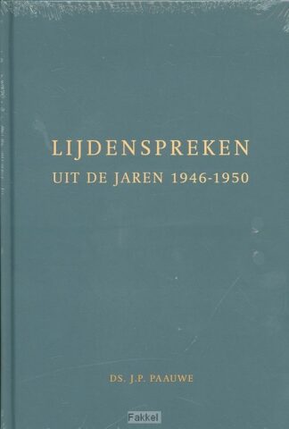 product afbeelding voor: Lijdenspreken uit de jaren 1946-1950