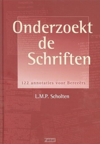 product afbeelding voor: Onderzoekt de schriften