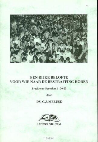 product afbeelding voor: Rijke belofte voor wie naar bestraffing