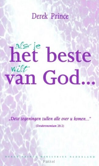 product afbeelding voor: Als je het beste wilt van god