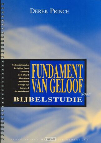 product afbeelding voor: Fundament van geloof door bijbelstudie