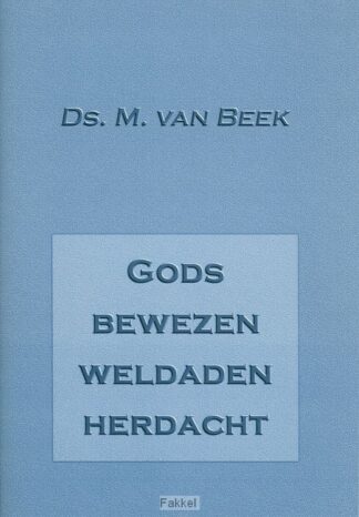 product afbeelding voor: Gods bewezen weldaden herdacht