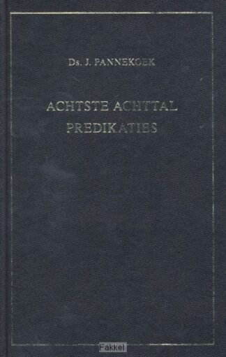 product afbeelding voor: Achtste achttal predikaties