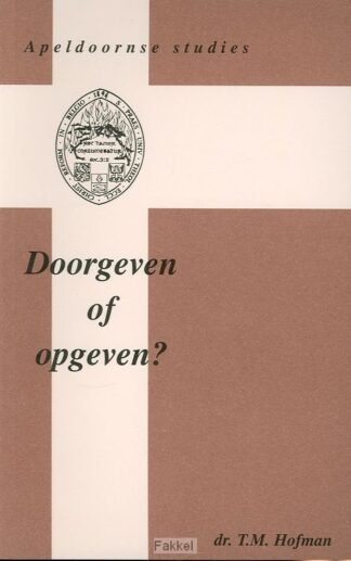 product afbeelding voor: Doorgeven of opgeven