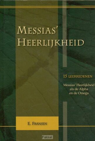 product afbeelding voor: Messias'' heerlijkheid