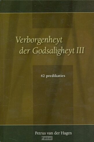 product afbeelding voor: Verborgenheyt der Godsaligheyt III