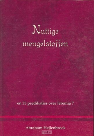 product afbeelding voor: Nuttige mengelstoffen