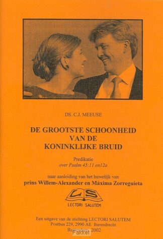 product afbeelding voor: Grootste schoonheid vd koninklijke bruid