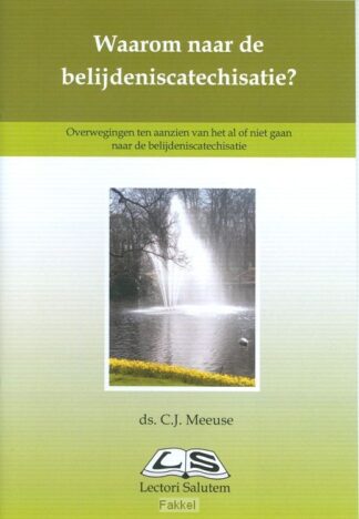 product afbeelding voor: Waarom naar de belijdeniscatechisatie
