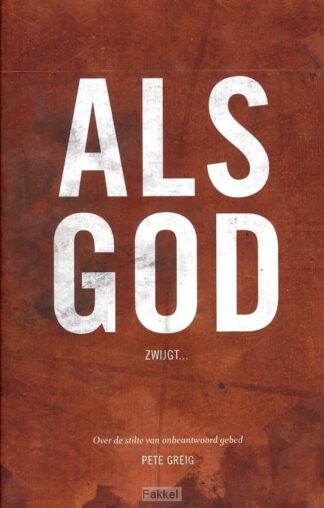 product afbeelding voor: Als God zwijgt