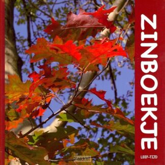 product afbeelding voor: Zinboekje leef-tijd