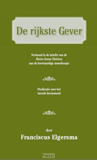 product afbeelding voor: Rijkste Gever