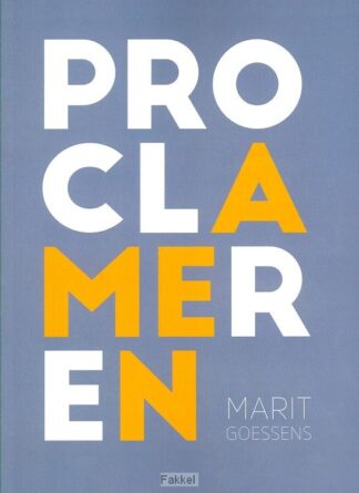 product afbeelding voor: Proclameren