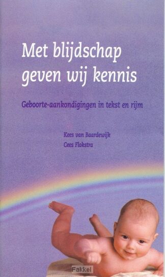 product afbeelding voor: Met blijdschap geven wij kennis